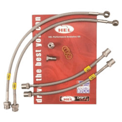 Kit 4 Latiguillos Hel para Subaru Impreza 2.5 Turbo