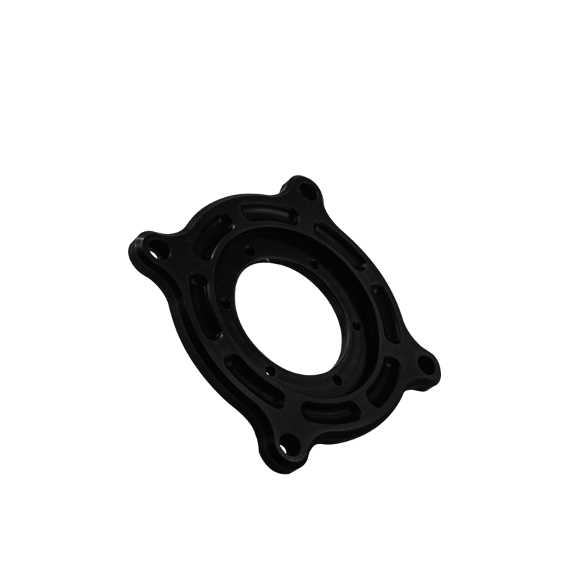 Adaptador de aluminio palanca de cambios - Chasis NISSAN (caja de cambios BMW) S13 S14 S15 R32 R33 R34 (Negro)