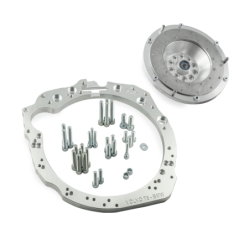 Kit adaptador Volvo Modular Whiteblock T5 T6 - BMW M57 / E46 S54 M3 - 240mm / 9.45