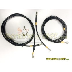 Kit 3 Latiguillos HEL UNIVERSAL freno de mano hidráulico con repartidor de frenada