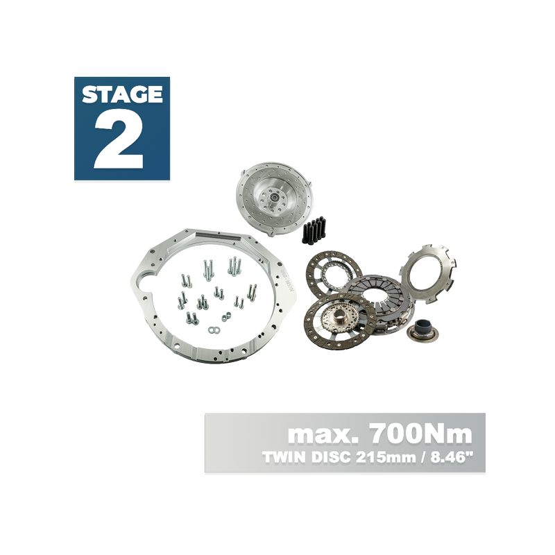 STAGE 2 BMW M60 - BMW M57N HGD JGA - 228mm / 8.98