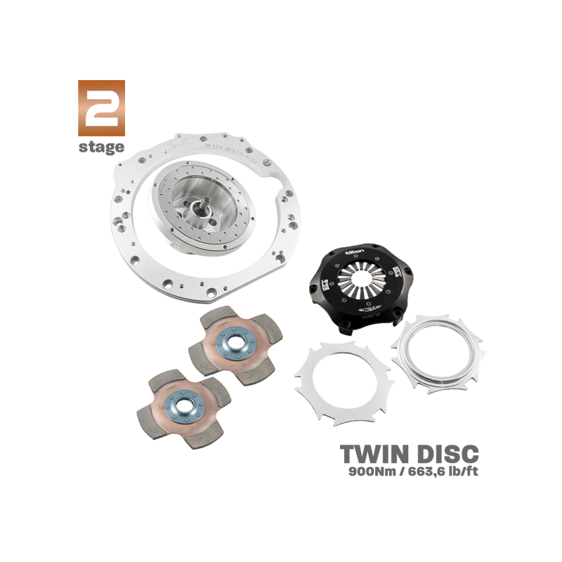 RACE STAGE 2 Mercedes-Benz V8 M156 AMG - BMW M57N2 GS6-53DZ HGU HGK / N54 GS6-53BZ -184mm / 7.25 (P)"