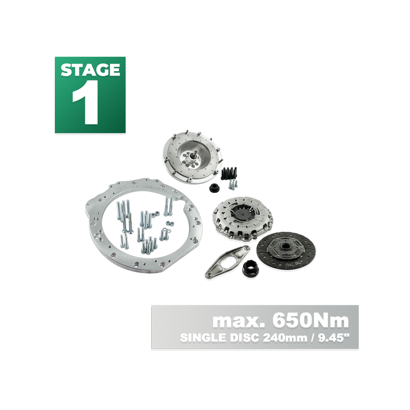 Stage 1 Mercedes-Benz M113 - BMW M57N HGU HGK / N54 - 240mm / 9.45 (949)"