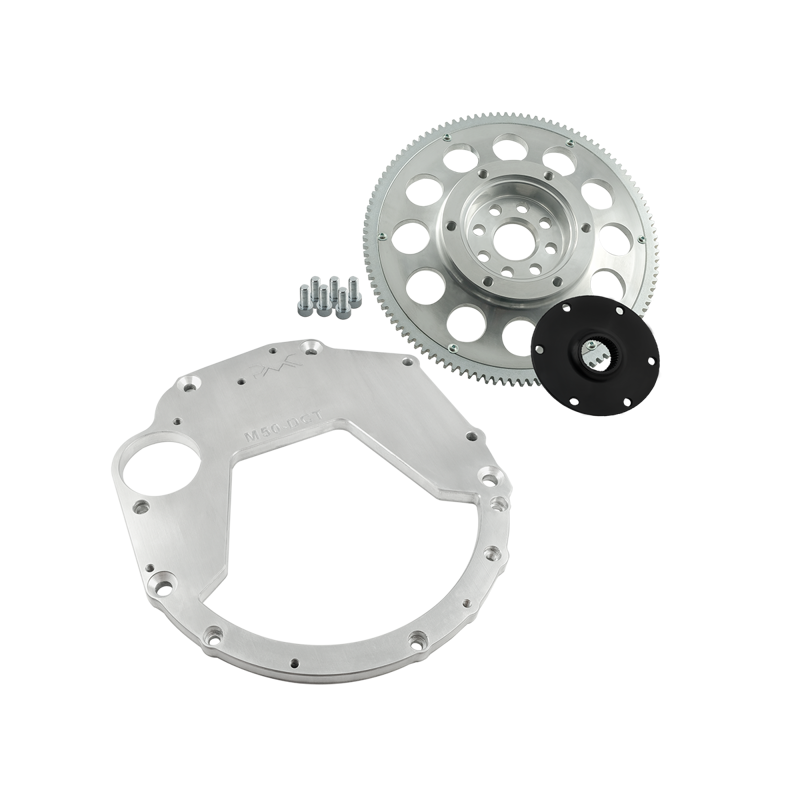 Kit adaptador BMW M50 S50 M52 S52 M54 S54 - BMW DCT DKG Getrag GS7D36SG N54 N55 S55 (0° Vertical)