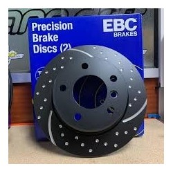 Discos traseros EBC e36 Avellandos y Rayados