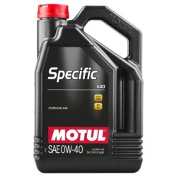 Motul 0W40 Specific A40 Engine Oil (Porsche) 5L