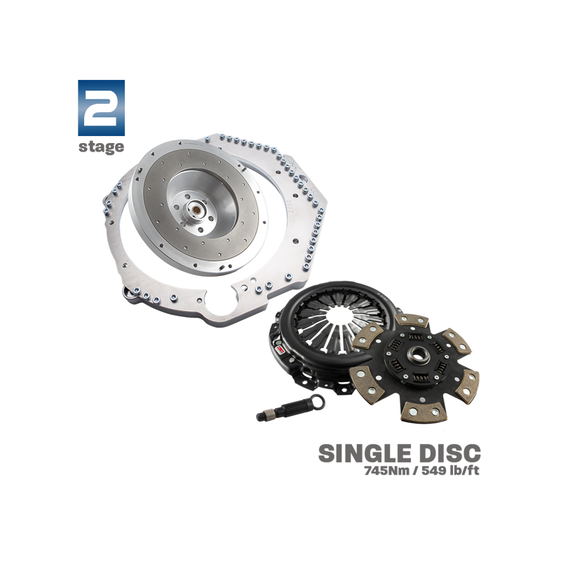 Stage 2 GM Chevrolet LS - Nissan 350Z Z33 370Z Z34 - 250mm / 9.84