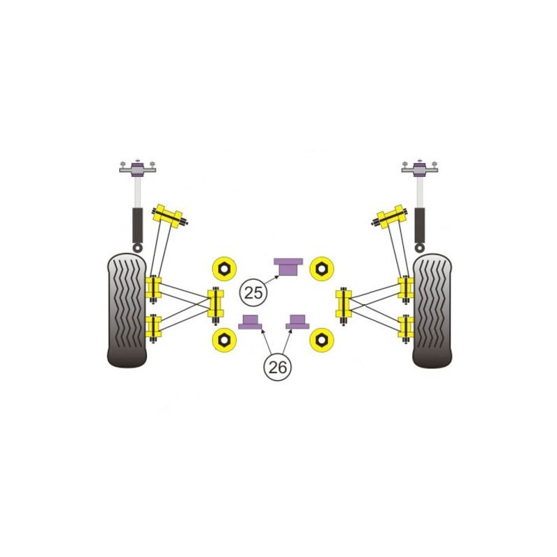 Powerflex Diff Front BMW e36