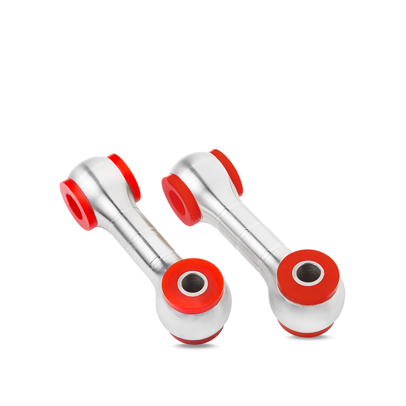 Enlaces de barra estabilizadora trasera de aluminio BMW E46 / E46 compact - Poliuretano 80ShA