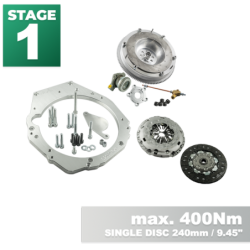 Stage 1 Honda F F20C F22C - Mazda RX-8 6-velocidades - 240mm / 9.45