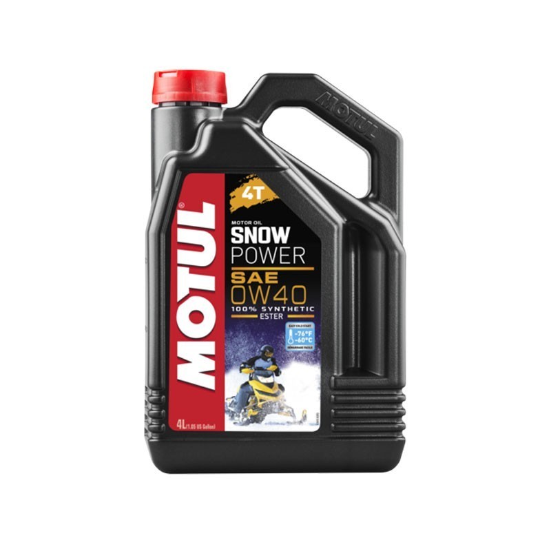 Motul Snowpower 4T 0W40 Engine Oil (Snowmobile)
