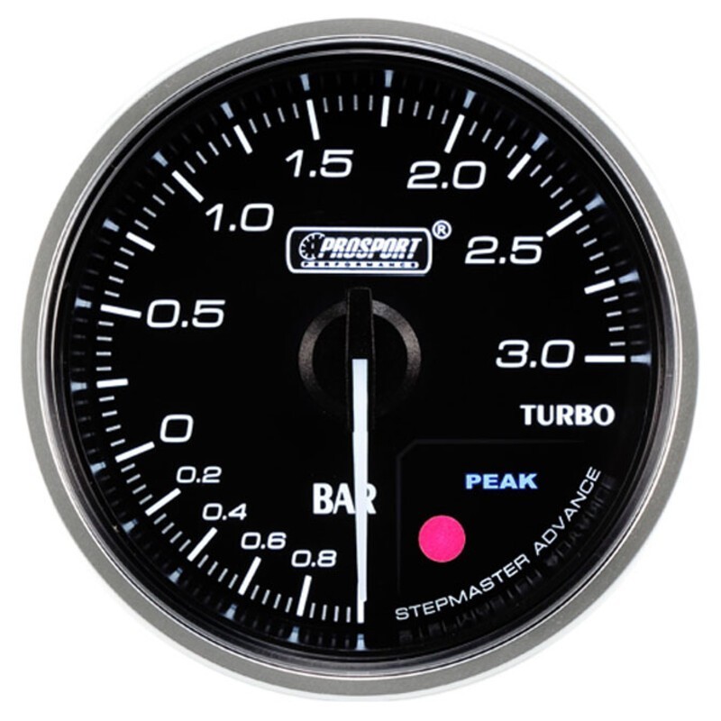 Prosport Reloj de presion de turbo