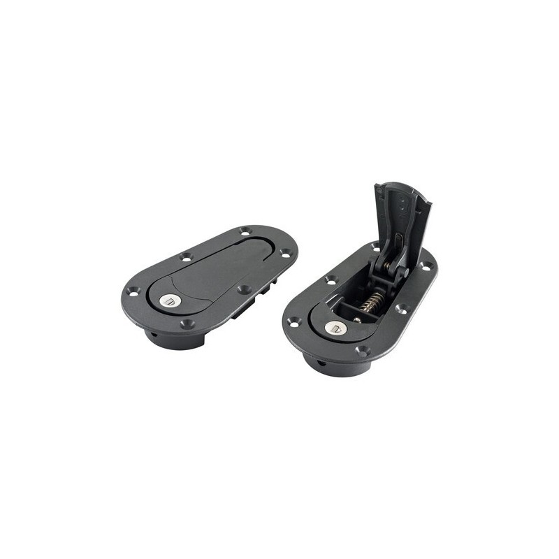 Cierres de capo ocultos con llave