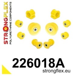 KIT SILENTBLOCKS SUSPENSIÓN DELANTERA A3 8L | LEON 1M | GOLF IV | OCTAVIA 1U STRONGFLEX