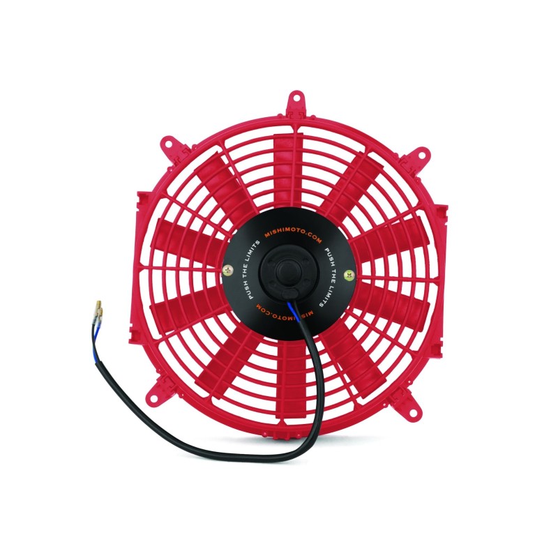 Mishimoto Slim Electric Fan 12" (304 mm) - Red