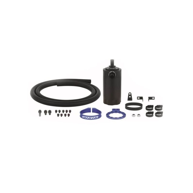 Mishimoto Baffled Oil Catch Tank Kit (Competition) - Blue