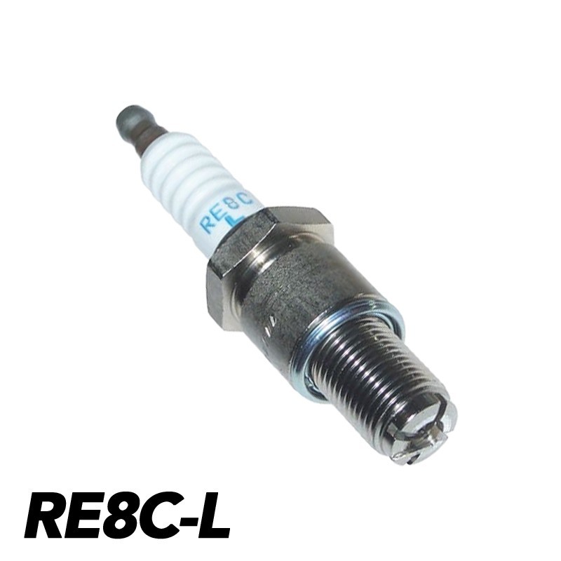 NGK Iridium Spark Plugs RE8C-L (Mazda RX-8, Leading)