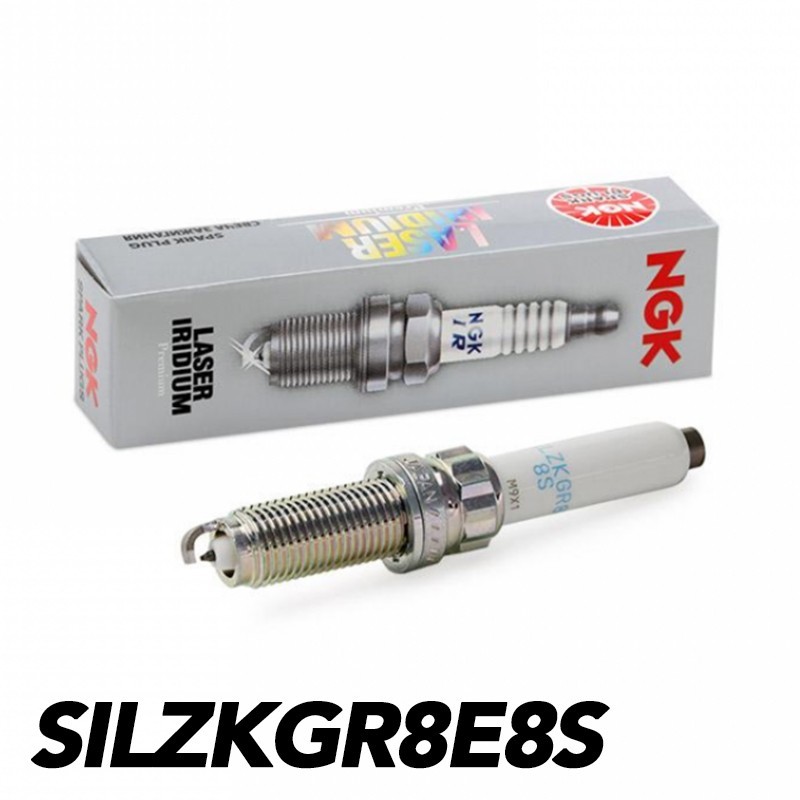 NGK Iridium Laser SILZKGR8E8S Spark Plug (Toyota Supra A90, BMW B58, Mini F56)