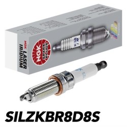 NGK Iridium Laser SILZKBR8D8S Spark Plug (BMW N20, N54, N55, N63)