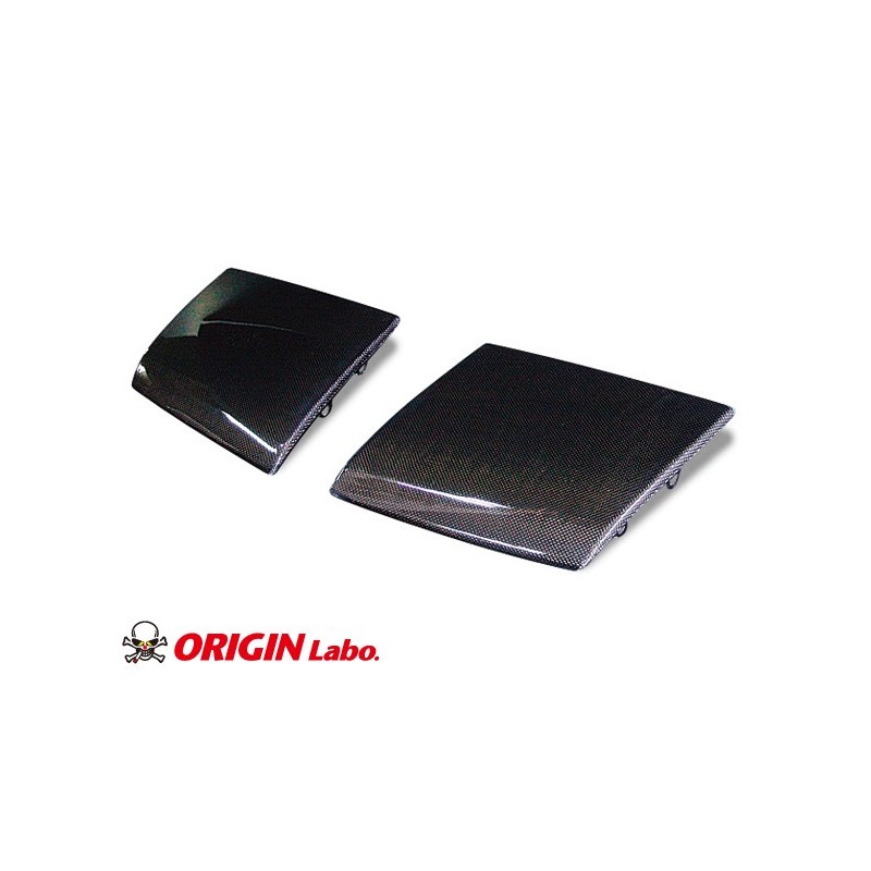 Origin Labo Headlight Carbon Covers for Nissan 200SX S13