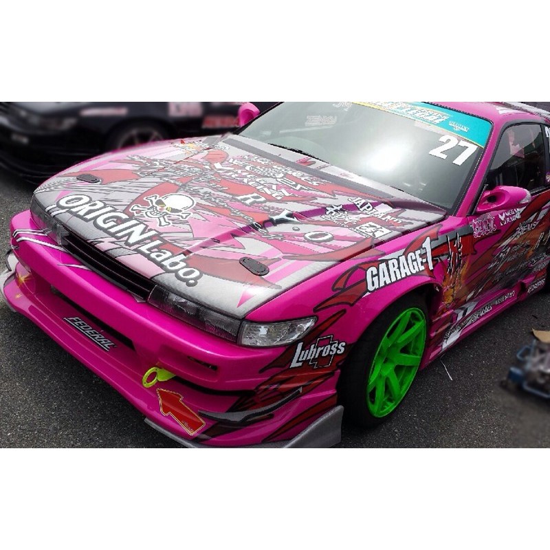 Origin Labo +55mm Front Fenders for Nissan Silvia PS13