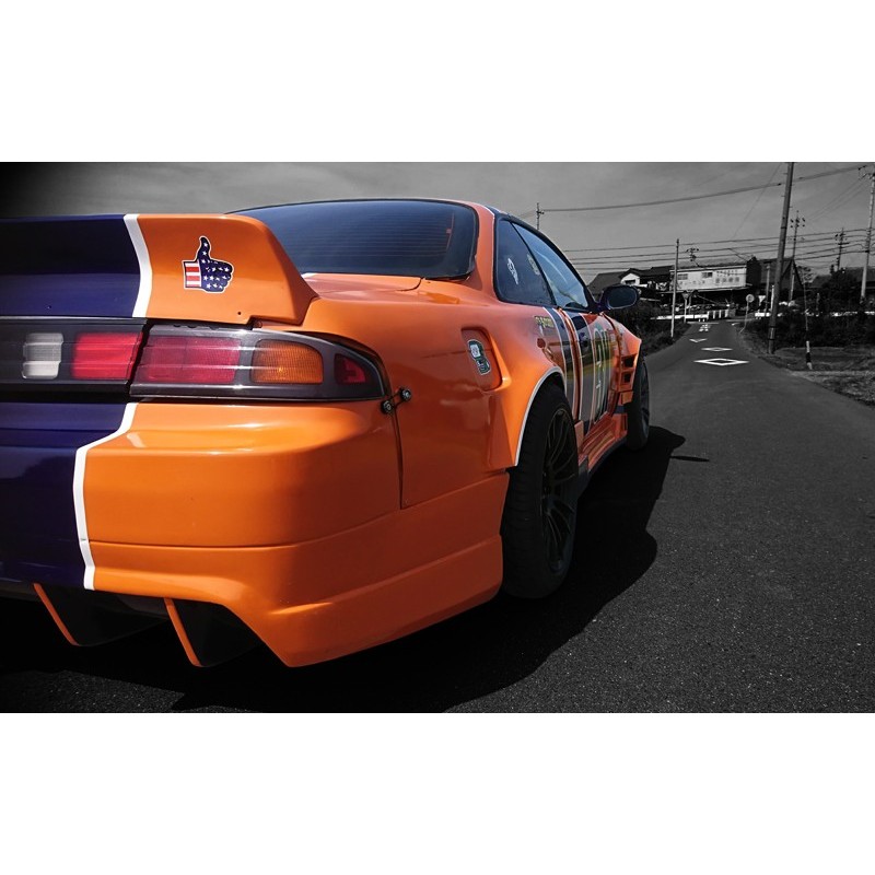 Origin Labo +75mm Rear Fenders for Nissan 200SX S14 / S14A