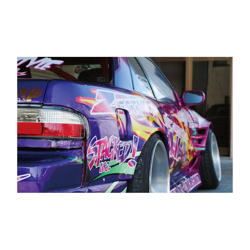 Origin Labo +75mm Rear Fenders for Nissan Silvia PS13