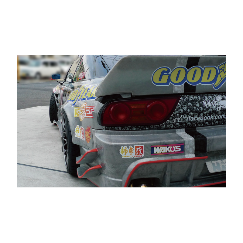 Origin Labo +75mm Rear Fenders for Nissan 200SX S13