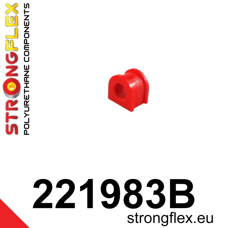 Rear anti roll bar bush