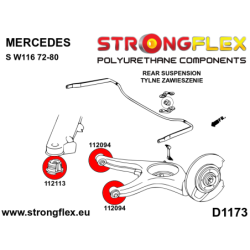 Rear beam bush SPORT