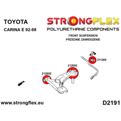 Front suspension bush kit