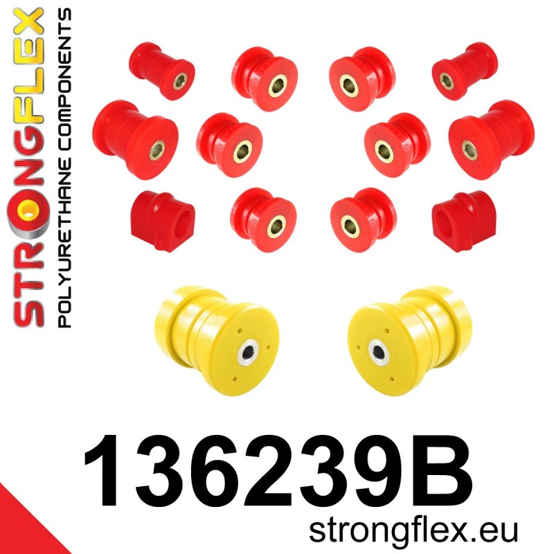 Full suspension polyurethane bush kit