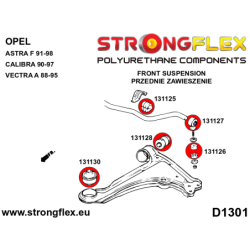 Front suspension bush kit SPORT