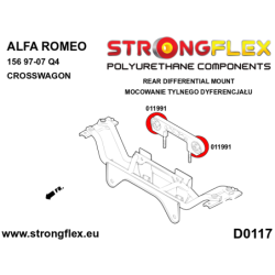 Rear diff mount - front bush