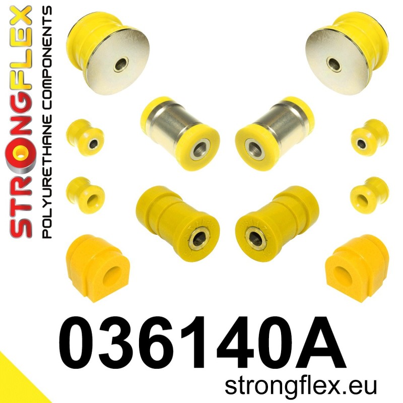 Rear suspension bush kit SPORT