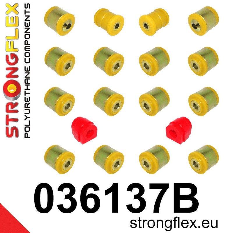 Rear suspension bush kit