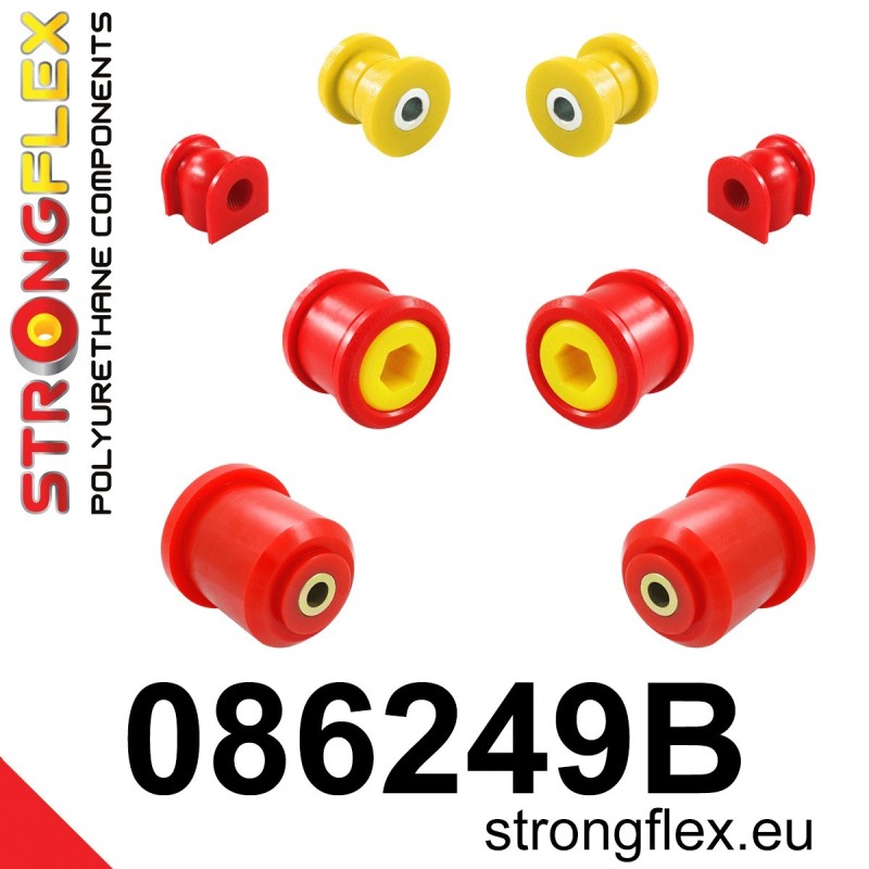 Front suspension and ream beam bush kit