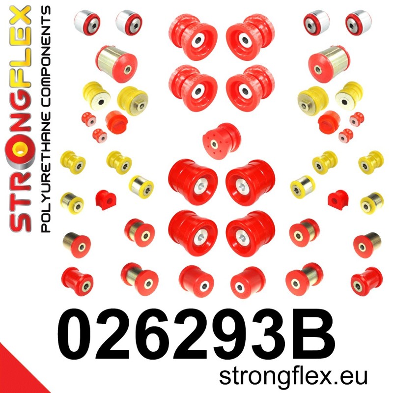 Full suspension polyurethane bush kit