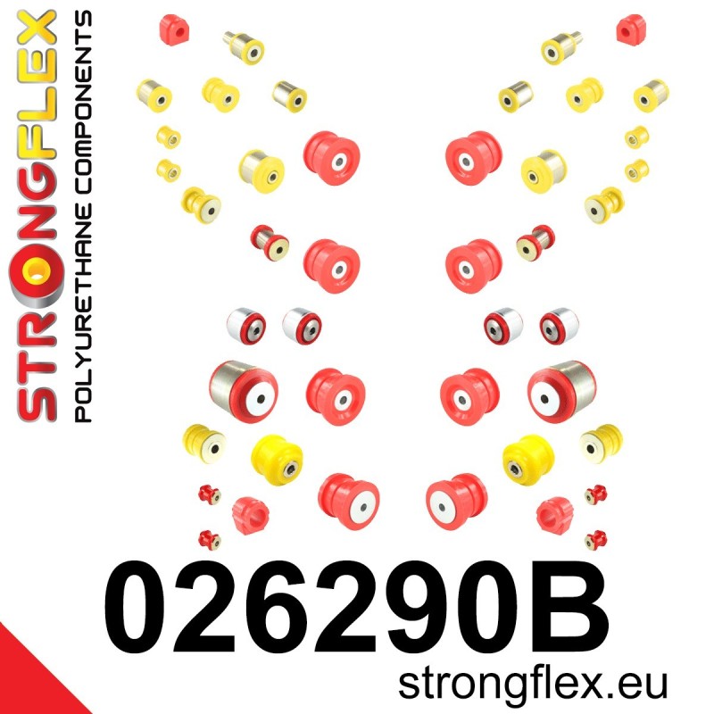 Full suspension polyurethane bush kit