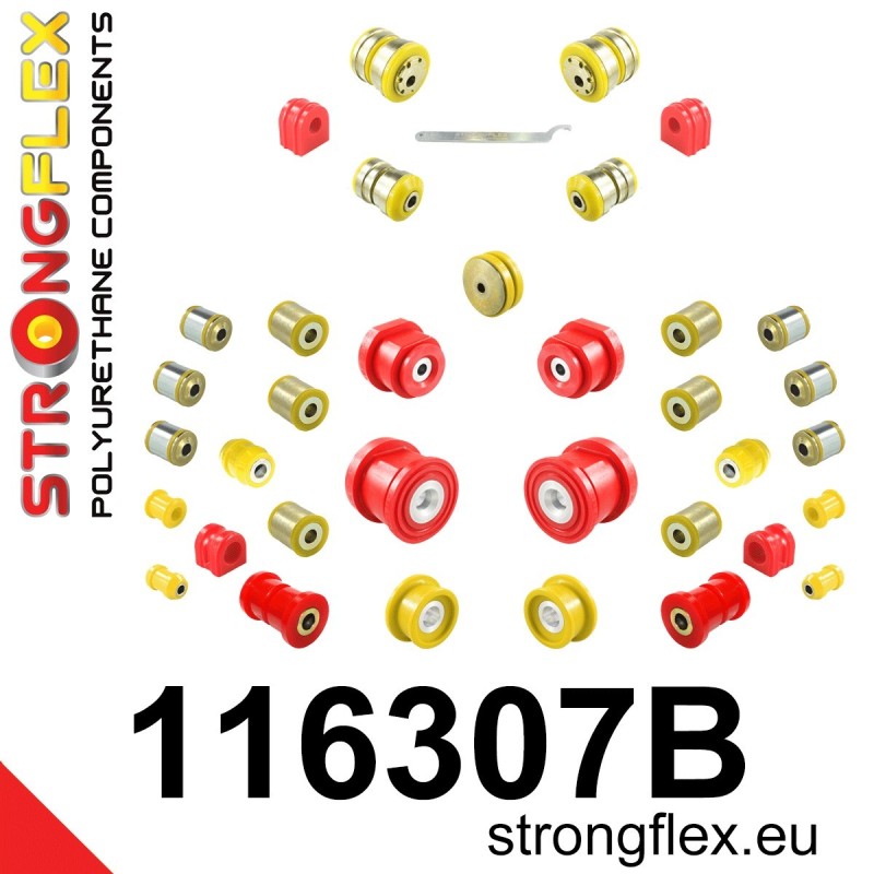 Full suspension polyurethane bush kit