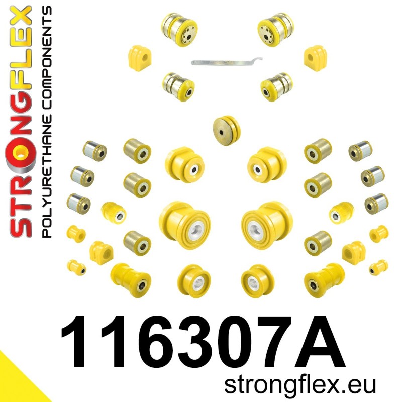 Full suspension polyurethane bush kit SPORT