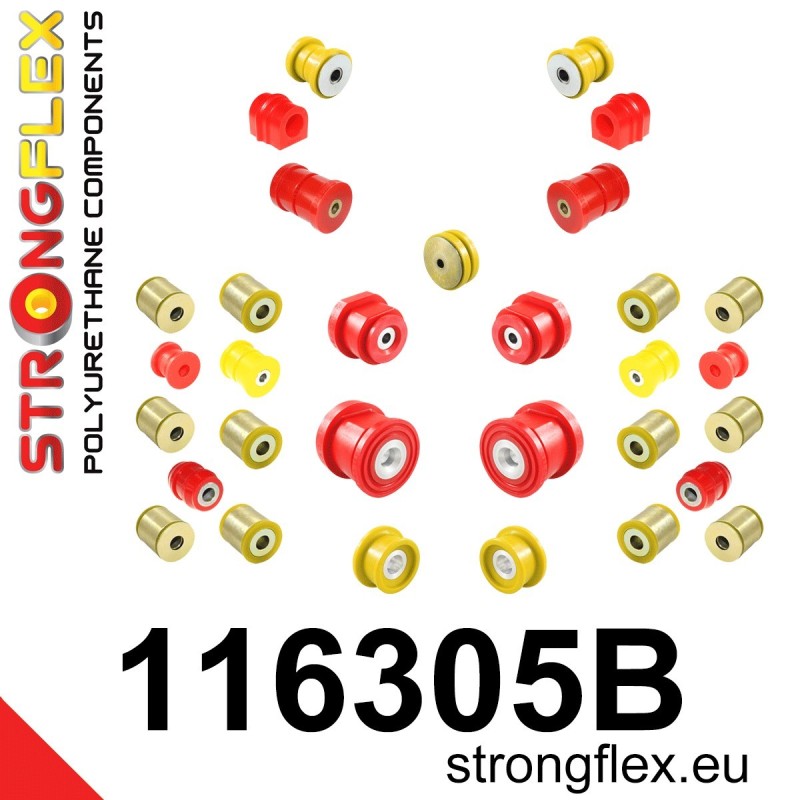 Full suspension polyurethane bush kit