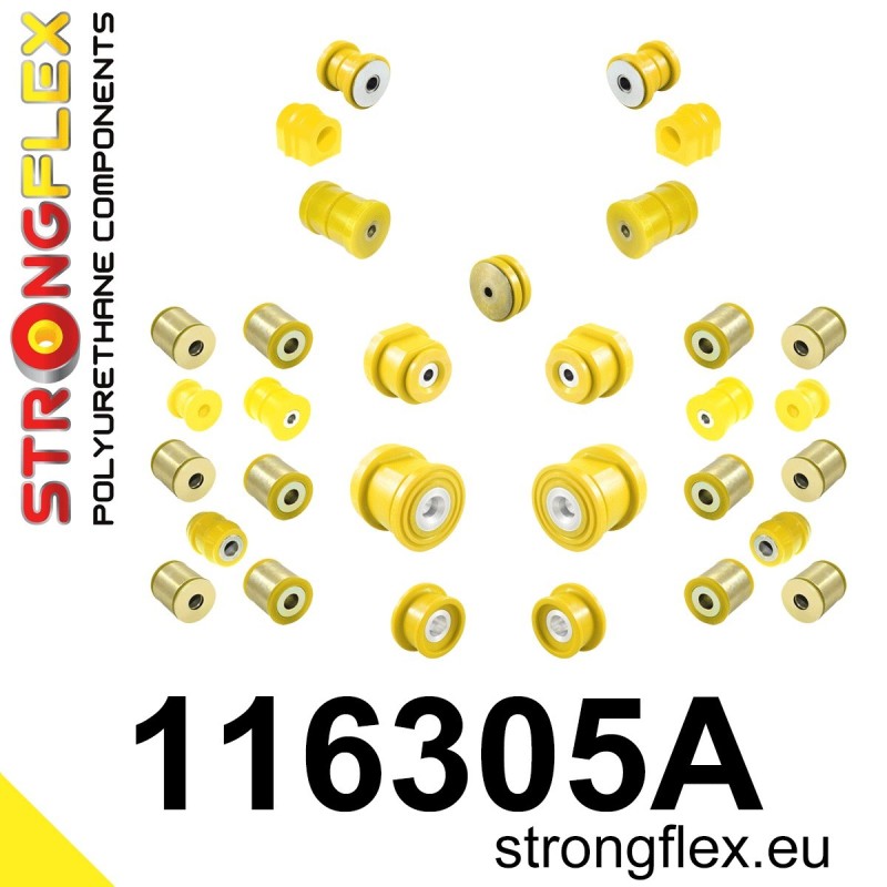 Full suspension polyurethane bush kit SPORT