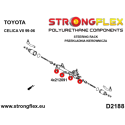 Steering rack bush SPORT