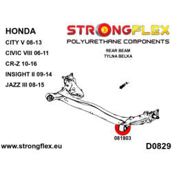 Front suspension and ream beam bush kit