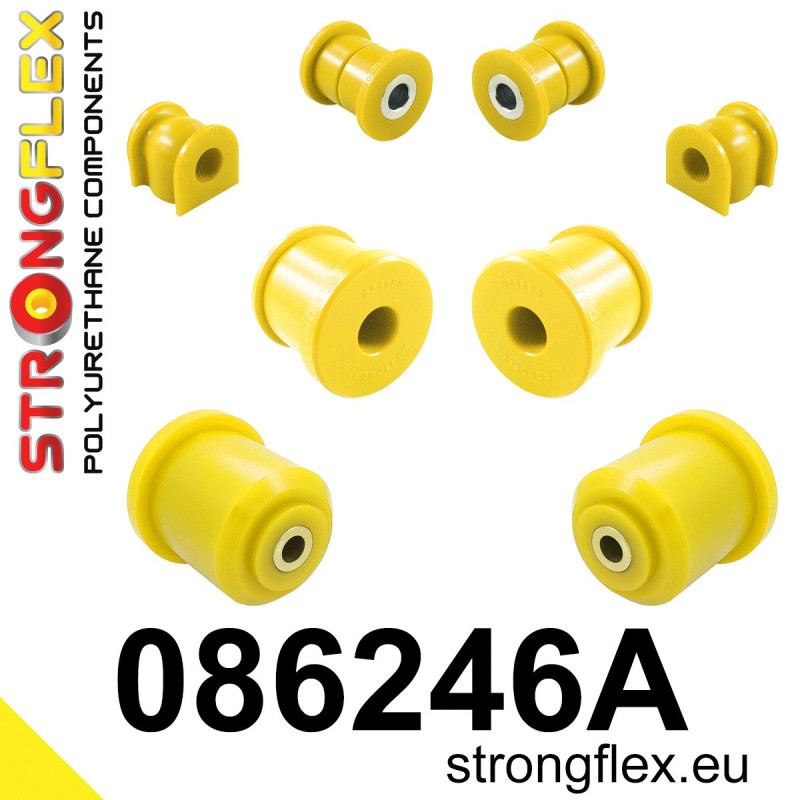 Front suspension and ream beam bush kit SPORT