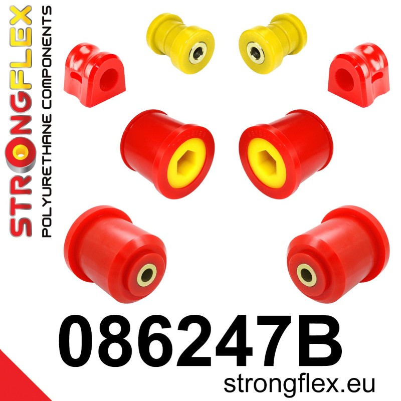 Front suspension and ream beam bush kit