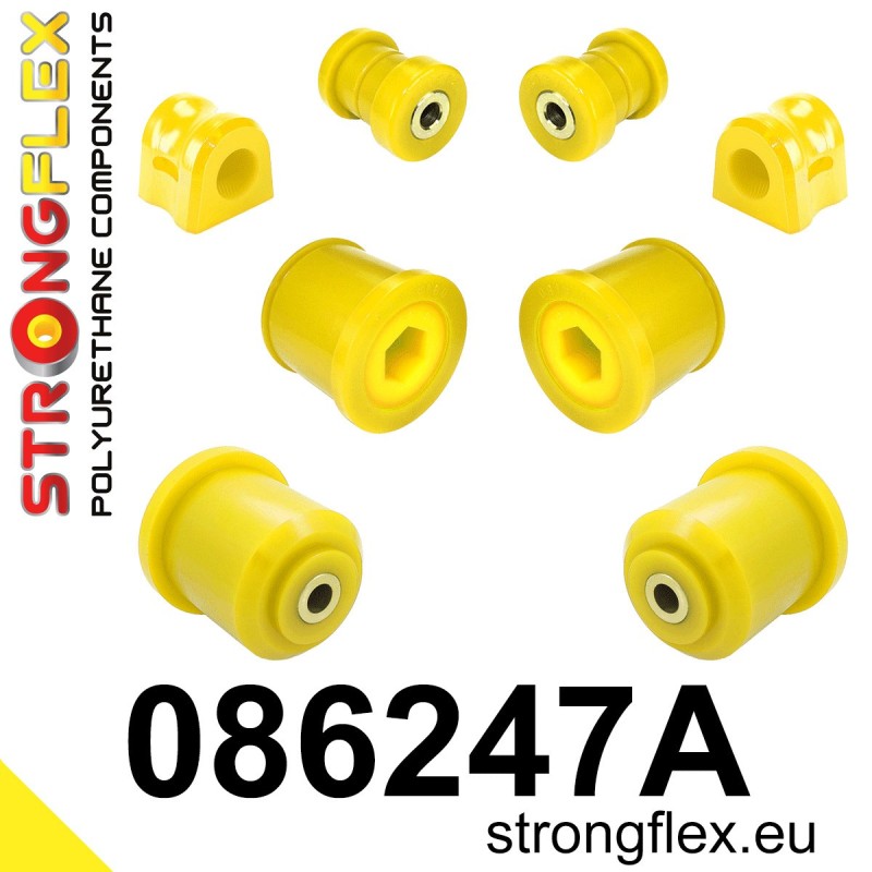 Front suspension and ream beam bush kit SPORT