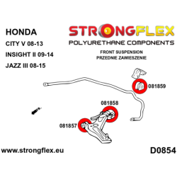Front anti roll bar bush