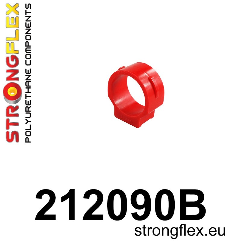 Steering rack clamp bush